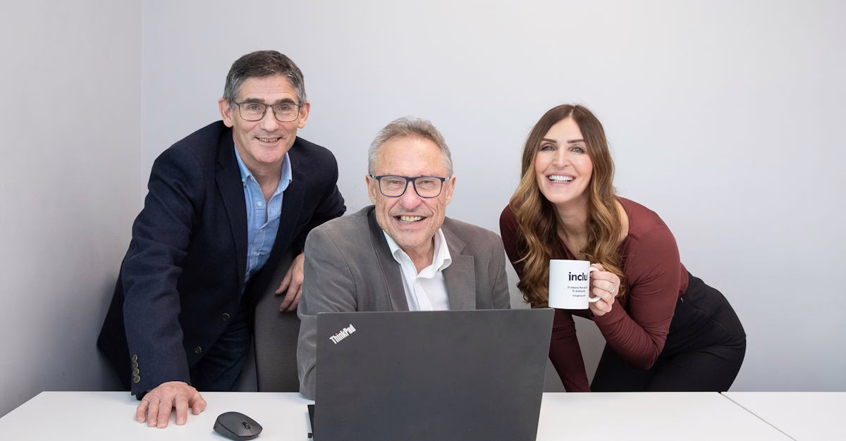 Image shows Ian Carter, Richard Thompson and Alison Pearson